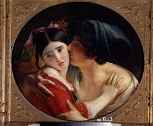 Il bacio da Fyodor Antonovich Moller