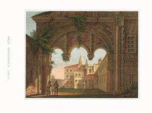Veduta delle Camere Patriarcali. Dalle Antichità dello Stato Russo, 1849-1853