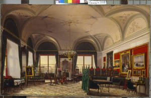Lo studio della granduchessa Olga Nikolaevna di Russia nel Palazzo d