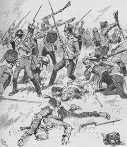 Tutta la formazione era persa, e ogni uomo combatteva per sé da GB