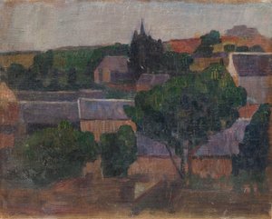 Villaggio in Bretagna da G.F. Clement