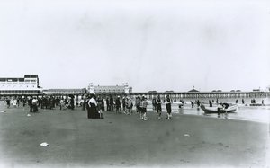 Spiaggia di Atlantic City, New Jersey da G.P. Hall und Sohn