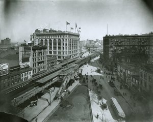 Broadway, Nord dalla 32nd Street, New York City da G.P. Hall und Sohn