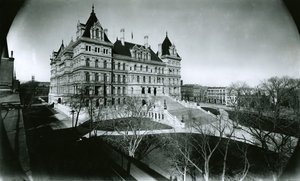 Campidoglio, Albany, New York da G.P. Hall und Sohn