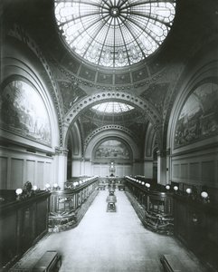 Interno della National Park Bank, New York City, 1910