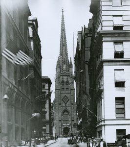 Wall Street, New York City da G.P. Hall und Sohn