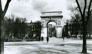 Arco di Washington, Washington Square Park, New York City da G.P. Hall und Sohn