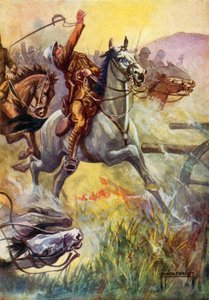 Illustrazione per Black Beauty (litografia a colori)
