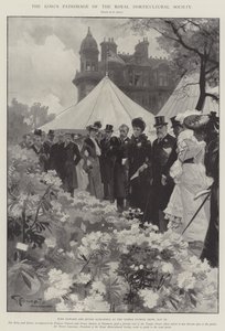 Il patrocinio del re della Royal Horticultural Society