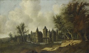 Castello di Egmond da G.W. Berckhout