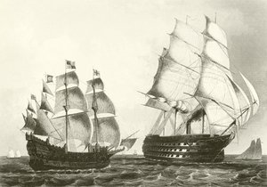 Il Grande Harry Man-of-War da G.W. Terry