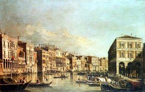 Il Canal Grande, Venezia da G. (Follower of A. Canaletto) Canaletto