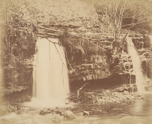 La cascata inferiore da G. B. Gething