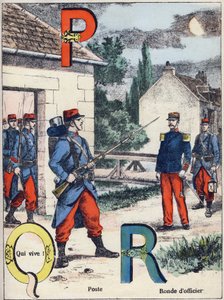 Lettere P Q e R: Posta, Qui vive! e Giro dell