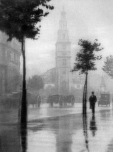 Chiesa di San Clemente Danes, Strand, Londra da G. F. Prior