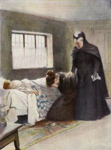 Carattere della Regina Vittoria: Simpatia (litografia a colori)