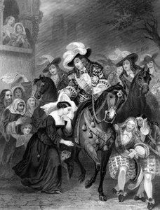 Luigi XIV e la Suora della Carità da G. H. Adcock