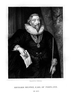 Richard Weston, 1° conte di Portland, 1825 da G. Kellaway