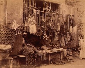 Un Mercante di Corde Egiziano da G. Lekegian