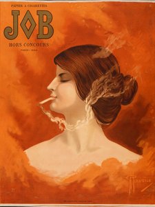 Carta da sigarette JOB — Hors Competition Parigi 1889, ca. 1905 da G. Maurice