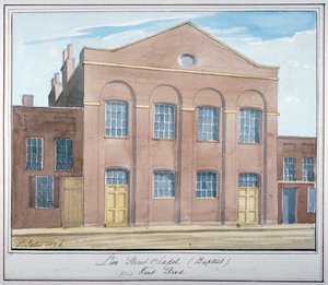 Lion Street Baptist Chapel, Southwark, Londra, 1826