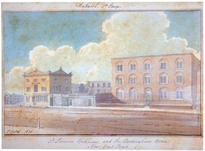 Ospizio di San Salvatore e la Locanda Rockingham Arms, New Kent Road, Southwark, Londra