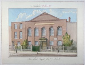 Cappella Indipendente di West Street, Southwark, Londra da G Yates