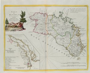 Isola di Minorca e il piano del porto e della città di Mahon e dei suoi Forti, incisione di G. Zuliani tratta dal Tomo I del "Nuovissimo Atlante" pubblicato a Venezia nel 1778 da Antonio Zatta, Collezione Privata