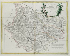 I Palatinati di Posnania, Gniesno, Brzesc, Kalisz e Inovroclav, incisione di G. Zuliani tratta dal Tomo III del "Novissimo Atlante" pubblicato a Venezia nel 1781 da Antonio Zatta, Collezione Privata da G. Zuliani