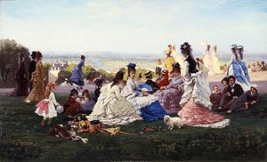 Domenica a Bellevue da Gabriel Amable de Lafoulhouze