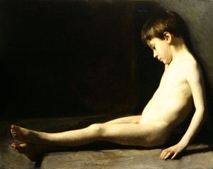 La giovane modella addormentata