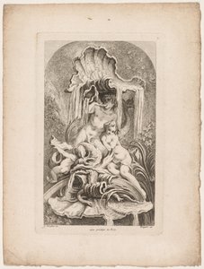 Libro delle Fontane: No. 2 da Gabriel Huquier