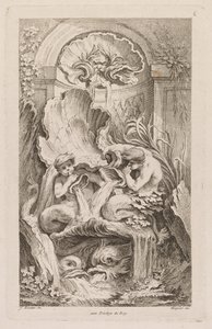 Libro delle Fontane: No. 6, c. 1736 da Gabriel Huquier