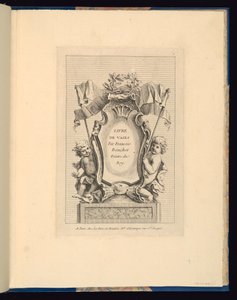 Tavola 1, Libro di Vasi da Gabriel Huquier