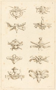 Disegni per Finalini: pl. 8 da Gabriel Huquier after Claude Gillot