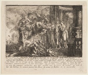 Allegoria sulla convalescenza del Delfino