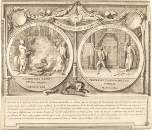Espulsione dei Gesuiti da Gabriel Jacques de Saint Aubin