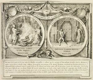 Espulsione dei Gesuiti da Gabriel Jacques de Saint Aubin