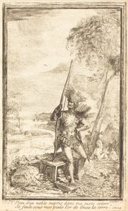 Frontespizio: Composizione allegorica da Gabriel Jacques de Saint Aubin