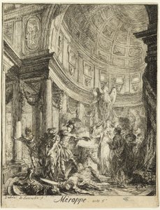Merope da Gabriel Jacques de Saint Aubin
