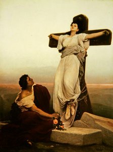 Martire cristiano sulla croce, Santa Giulia