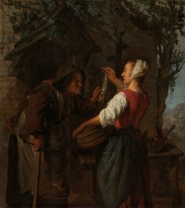 Il venditore di aringhe da Gabriel Metsu