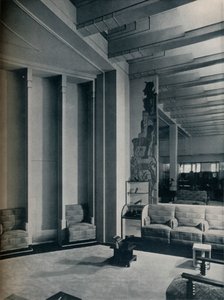 Angolo del salone delle scarpe, Roos Bros., San Francisco, 1930 da Gabriel Moulin