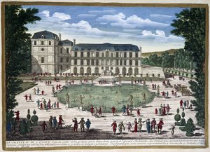 Castello di Saint-Cloud da Gabriel Perelle