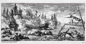 Battaglia navale di Agosta (oggi Augusta in Sicilia) tra la flotta francese e un