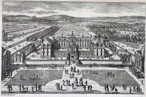 Parc Monceau: vista generale di Perelle, fine XVII secolo