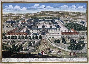 Ospedale Saint Louis fondato da Re Enrico il Grande - di Perelle da Gabriel Perelle