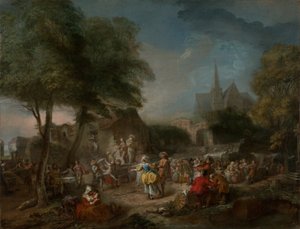 La danza di campagna, 1760-1762 circa (olio su tela)