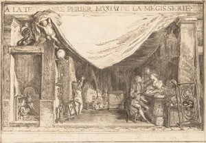 Il Negozio di M. Périér, Mercante di Ferramenta, 1767 da Gabriel de Saint Aubin