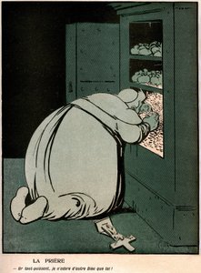 Cartone nel diario di umorismo politico francese “Il piatto di burro” speciale Vaticano (n°242 del 18 novembre)